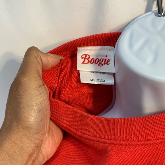 Boogie Women’s Red Sweatshirt - Picture 3 of 4